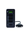 4smarts Mains Charging Station VoltPlug Power Delivery & QC3.0 60W black
