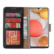 Bookcase Samsung Galaxy A42 5G Zwart