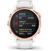 Garmin Fenix 6S Pro Smartwatch 42mm Goud/Wit