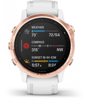 Garmin Fenix 6S Pro Smartwatch 42mm Goud/Wit