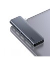 Baseus Superlative 5-in-1 USB-C Smart Hub Grijs