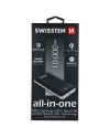 Swissten All-in-one Powerbank 10.000mAh USB-C Zwart