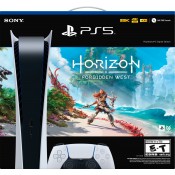 Sony Playstation 5 Digital Edition Wit + Horizon Forbidden West