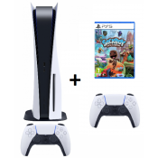 Sony Playstation 5 Disc Edition Wit + Sackboy: A Big Adventure + DualSense controller Wit