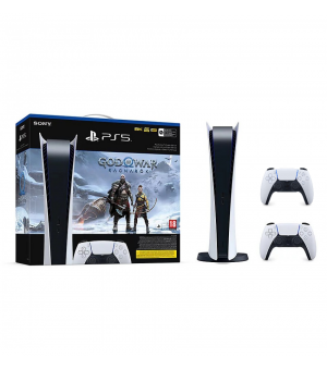 Sony PlayStation 5 Digital Edition + God Of War Ragnarok + Dualsense Controller Wit