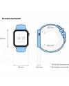 Apple Watch Ultra LTE 49mm Textiel Band S/M Grijs