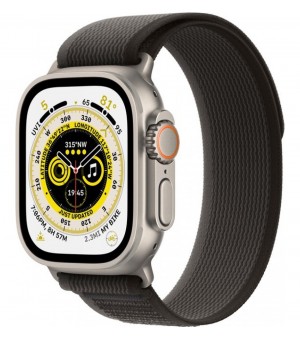 Apple Watch Ultra LTE 49mm Textiel Band M/L Grijs