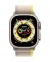 Apple Watch Ultra LTE 49mm Textiel Band M/L Beige Geel