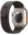 Apple Watch Ultra 2 small/medium trail-bandje Titanium Blauw/Zwart