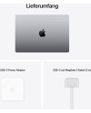 Apple MacBook Pro 2021 14'' M1 Pro 16GB ram 16-core GPU 1TB ssd Spacegrijs QWERTZ Duits
