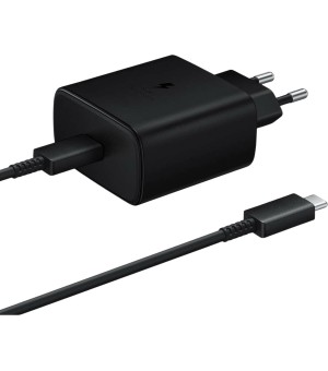 Samsung USB-C Adapter 45W EP-TA845 Zwart Met USB-C Kabel Bulk