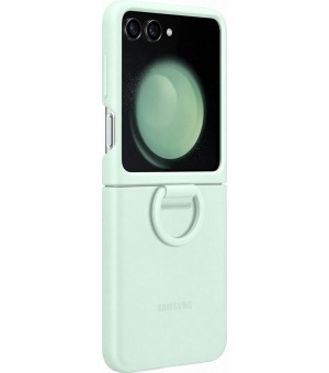 Samsung Galaxy Z Flip5 Siliconen Hoesje Met Ring EF-PF731T Groen