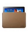 Samsung Galaxy universeel 10.1 Leather Pouch - Brown 