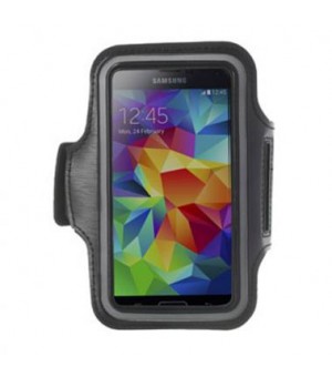 Sport Armband voor Samsung SM-G900F Galaxy S5 - Black 