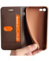 Rico Vitello Magnetic Book case iPhone 7/8 Plus - Bruin 