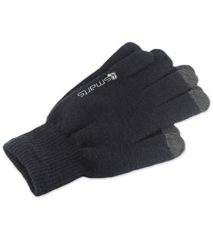 4Smarts winter touchscreen handschoenen Zwart 