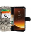 Rico Vitello Wallet Case Samsung S8 Plus - Slangenprint Goud